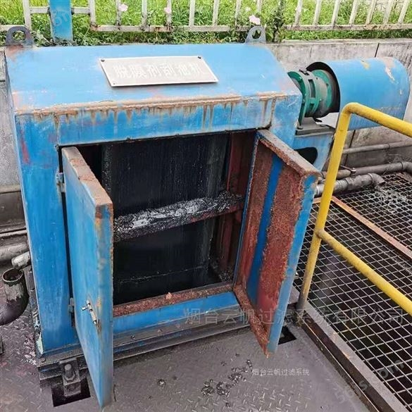 烟台隔油沉淀池皮带式撇油机生产